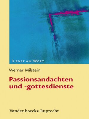 cover image of Passionsandachten und -gottesdienste